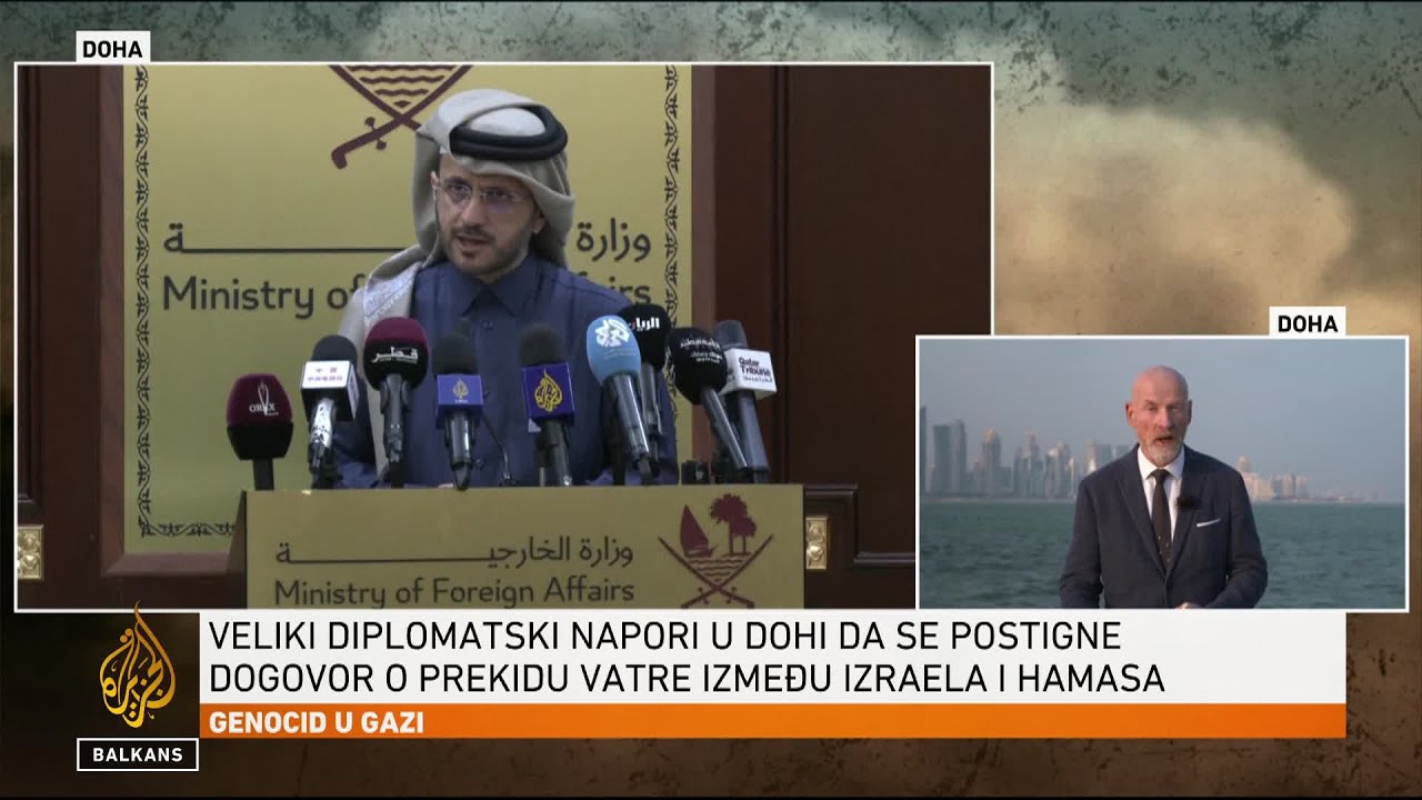 Pregovori o prekidu vatre u Gazi u finalnoj fazi