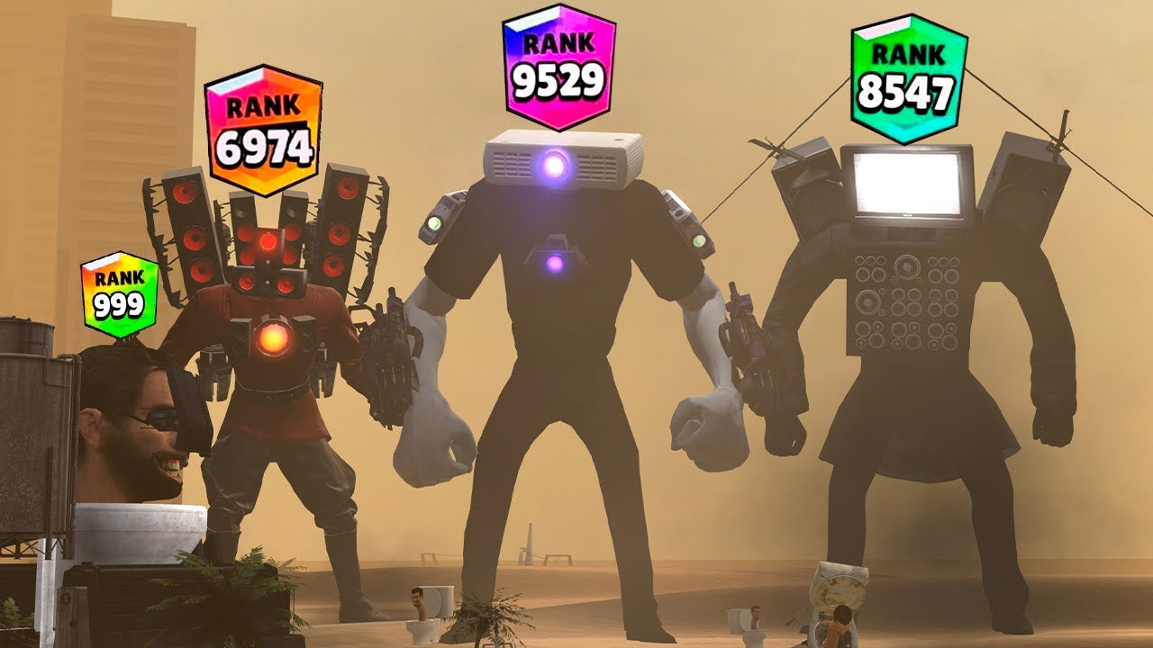 Brawl Stars Rank Up Skibidi Toilet All Episodes Fanmade