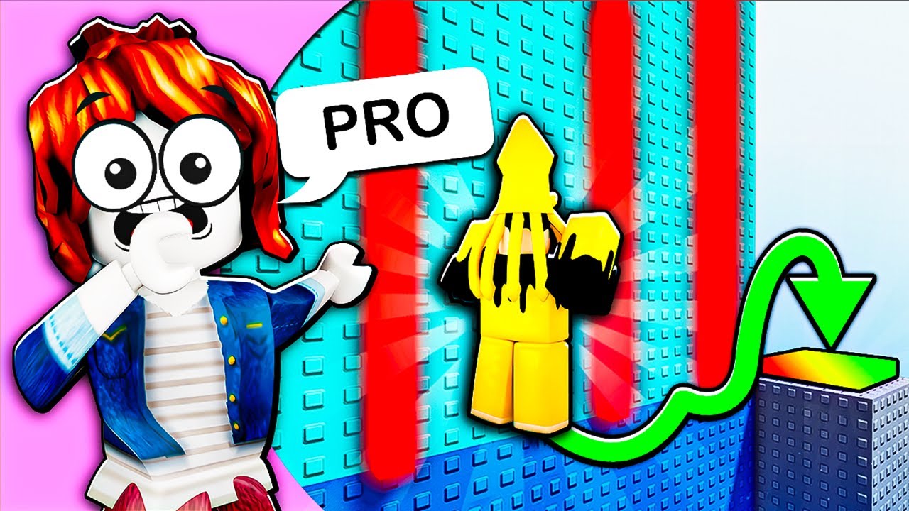 Как стать профессионалом в прыжках по стенам (ROBLOX)