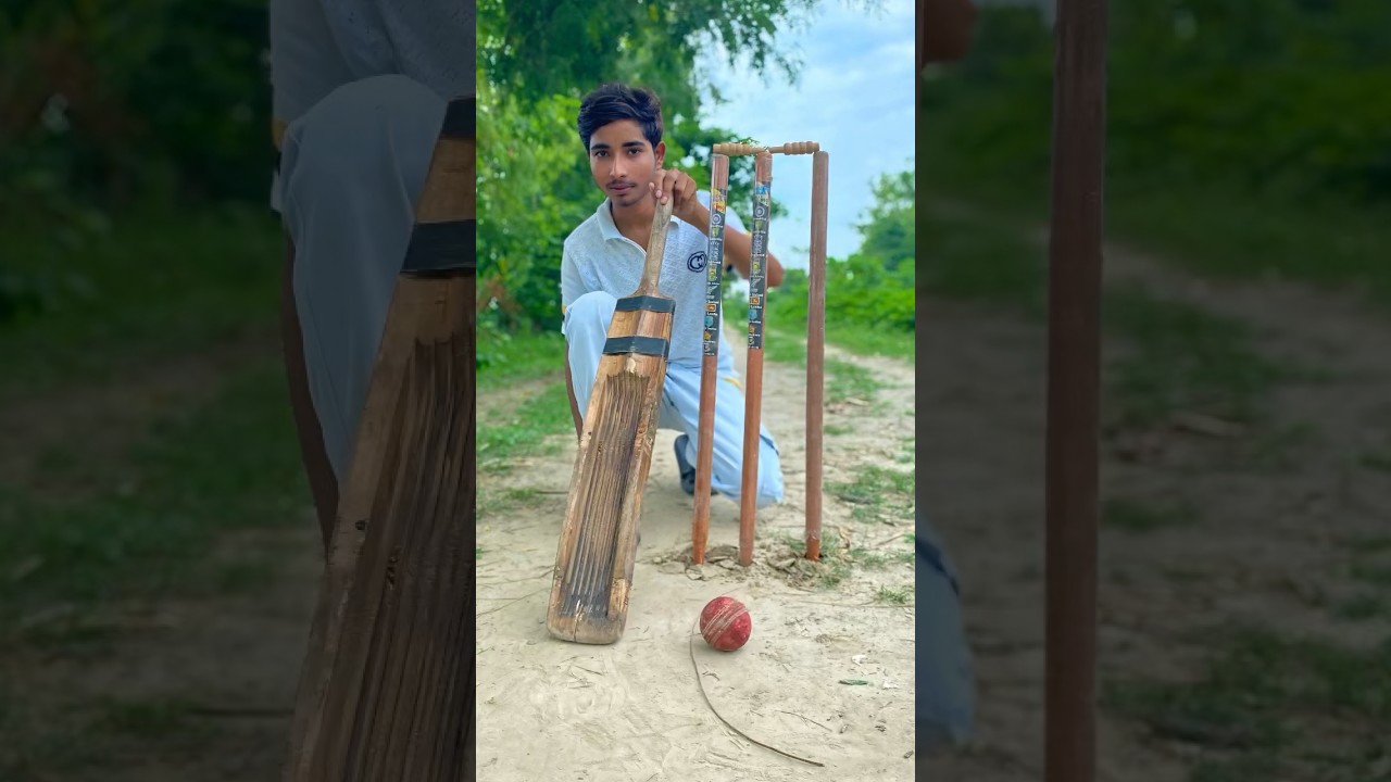 New cricket kit big size bat and ball unboxing and testing 🔥
