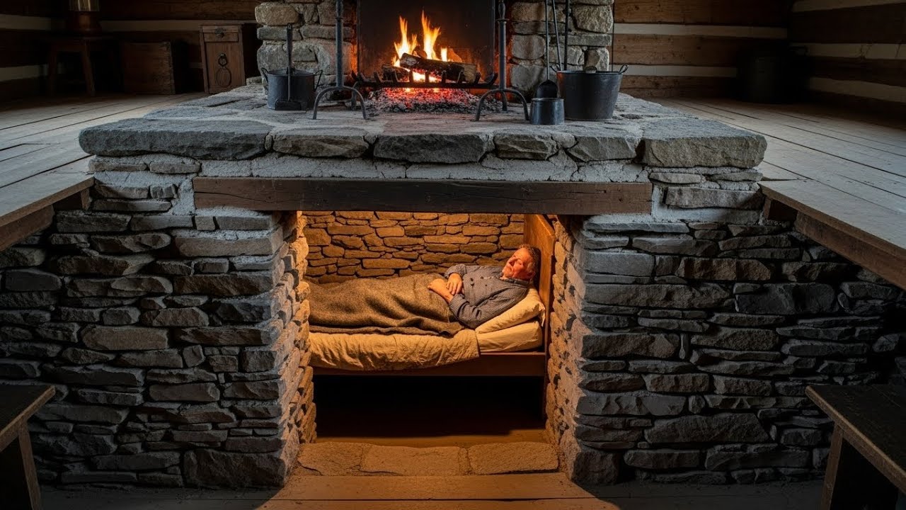 Everyone Laughed When He Slept Under His Fireplace — Until He Stayed 42° Warmer All Night