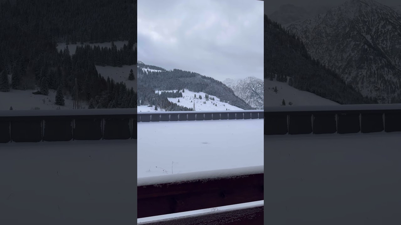 Alplerde yılın ilk karı 