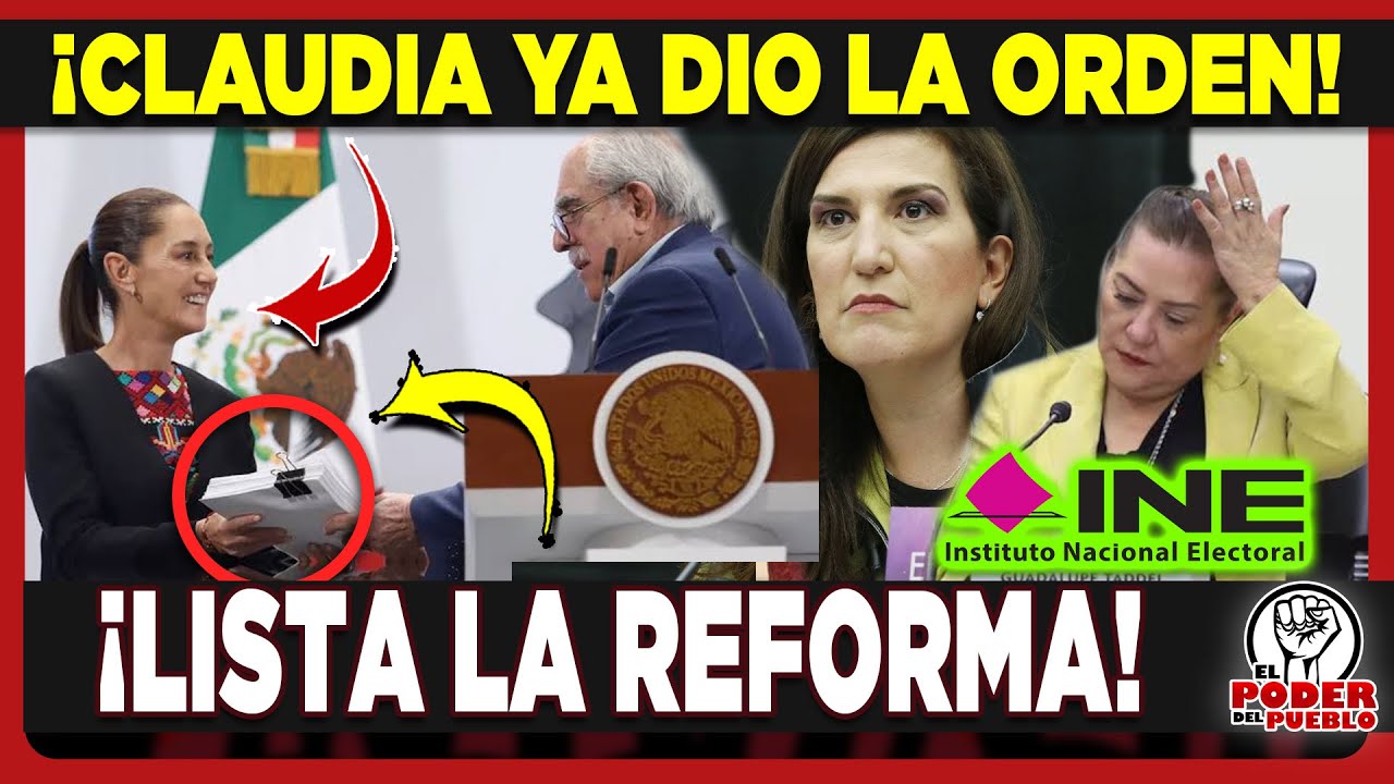 CLAUDIA LO CONFIRMA ¡SE VAN LOS PLURIS! PABLO GOMEZ LLEGA BRAVO AL INE