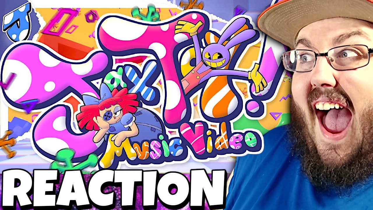 Jax Toy (feat. Michael Kovach & Amanda Hufford) THE AMAZING DIGITAL CIRCUS FAN MUSIC VIDEO REACTION!