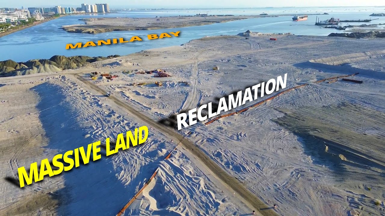 PATULOY ANG  EXPANSION! Massive Land Reclamation sa Manila Bay