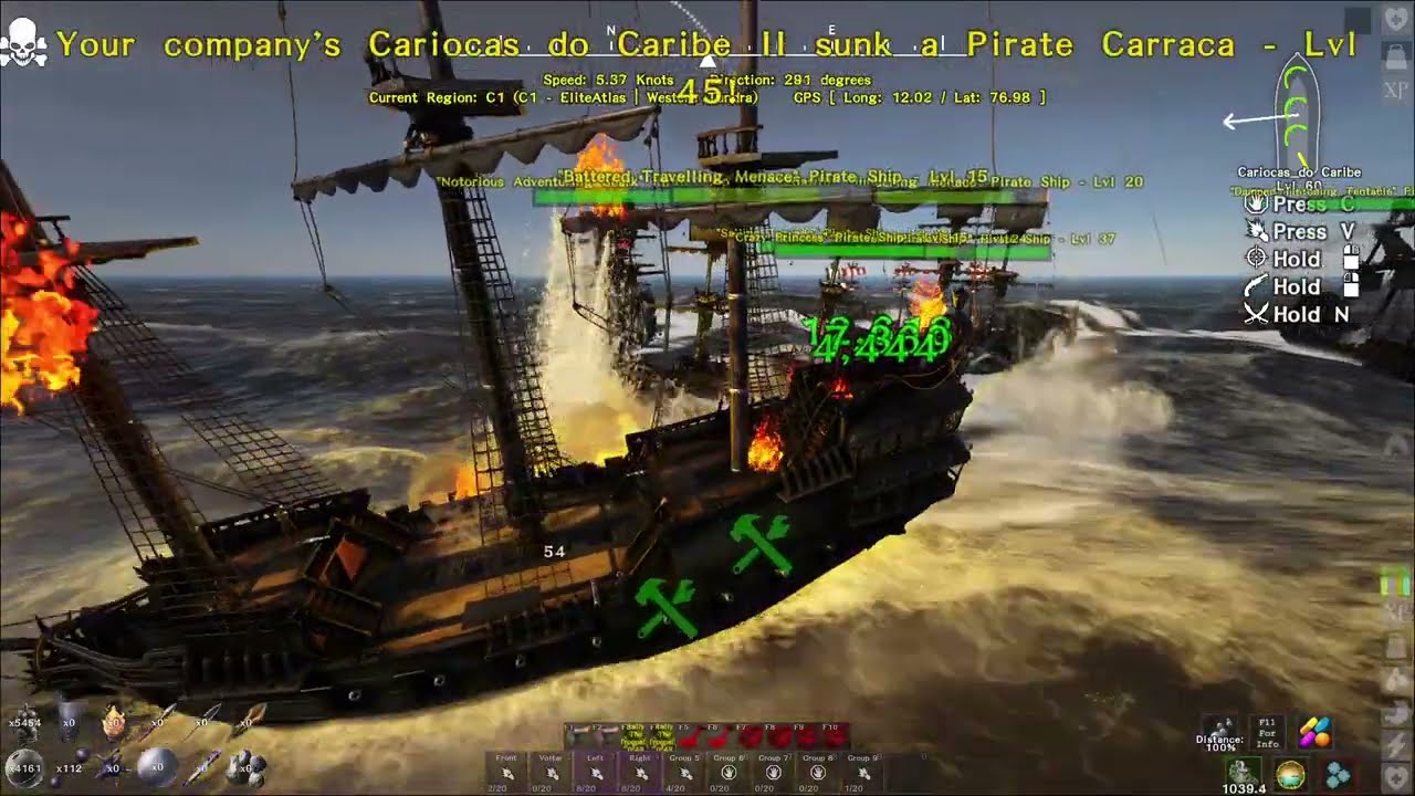 Atlas: Klinger Additional Pirate Ship reforged.