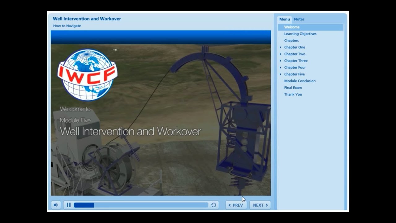 IWCF Level 1 | Module 5 | Well Intervention and Workover