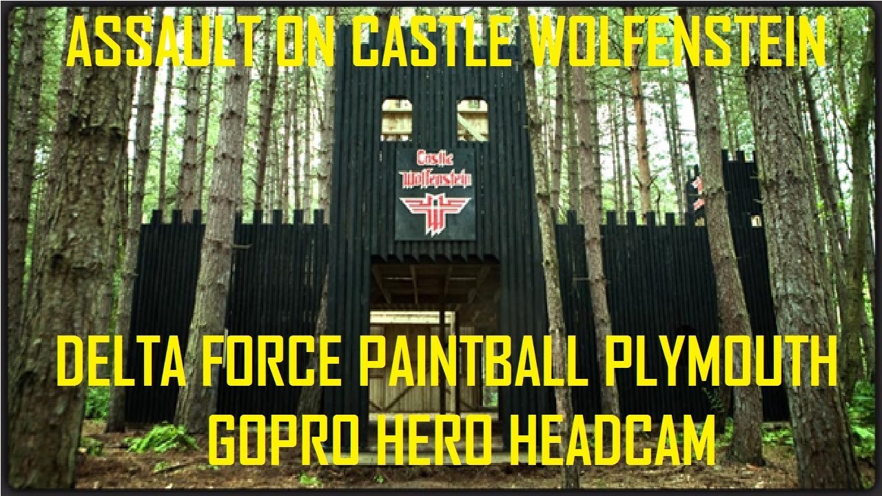 Delta Force Paintball Plymouth- Castle Wolfenstein  Assault HD