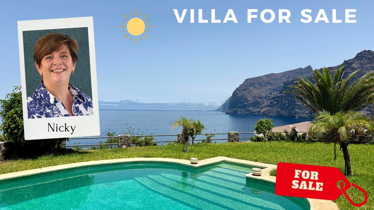 Stunning Coastal Villa for sale in Los Gigantes, Tenerife