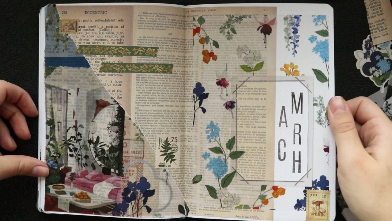 Vintage Academia For March | 2026 Bullet Journal