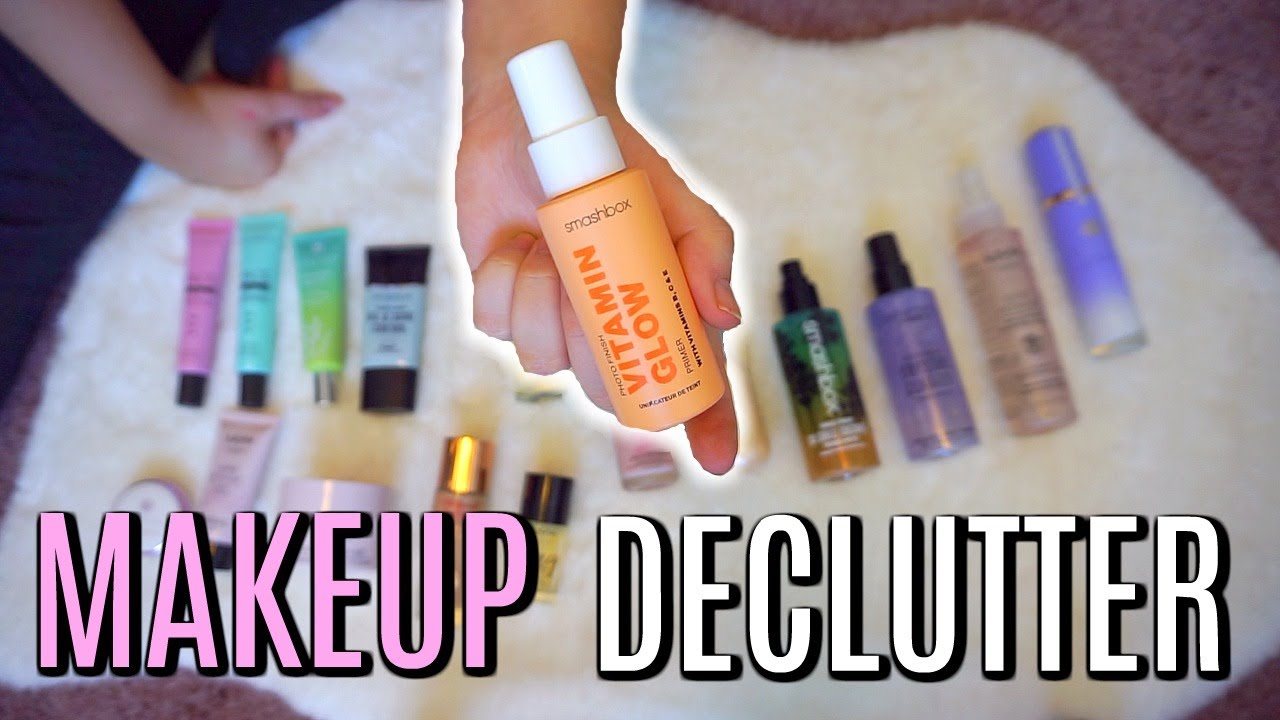 MAKEUP DECLUTTER 2020! 💕ALL hudsminke! 🔪