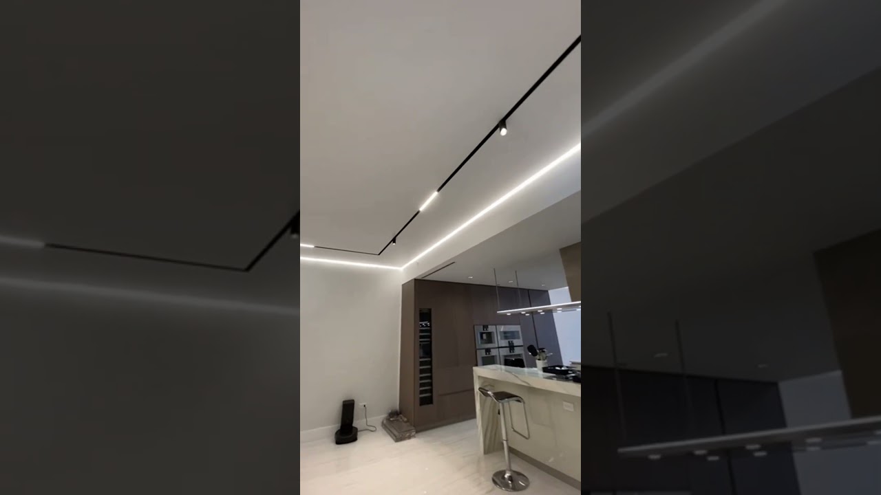 Shadow Gap Profile for Gypsum Board &ndash; Clean Minimalist Finish in Dubai