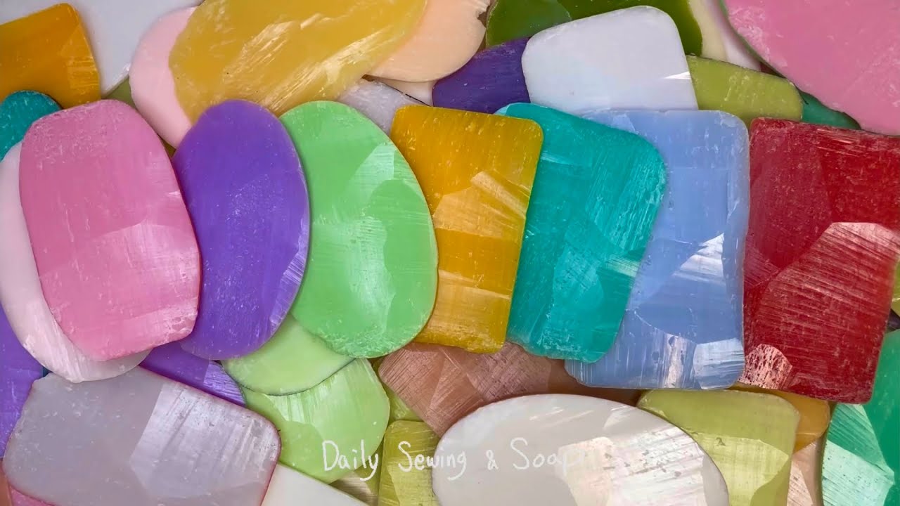 Breaking dry soap plates. 비누 ASMR. Soap ASMR. мыло АСМР. Satisfying video /26/