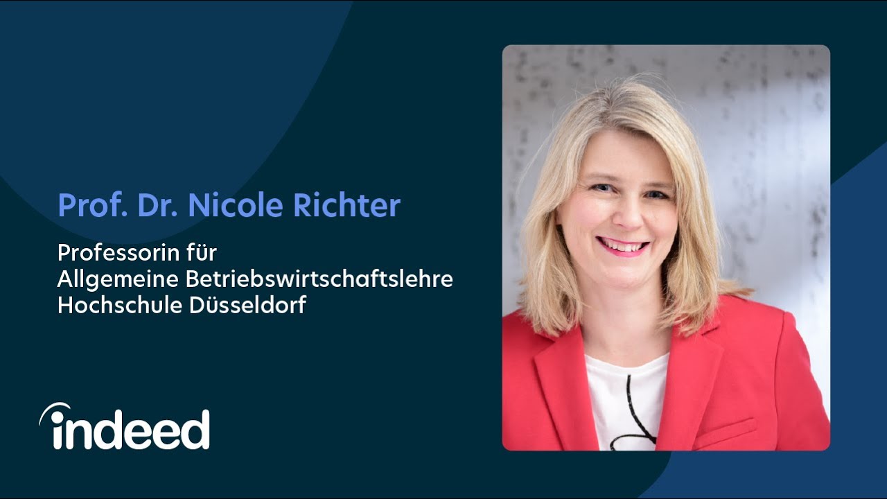 Face the Change: Prof. Dr. Nicole Richter | Indeed Deutschland