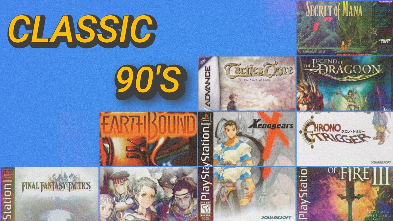 Top Classical RPG Games Of The 90'S