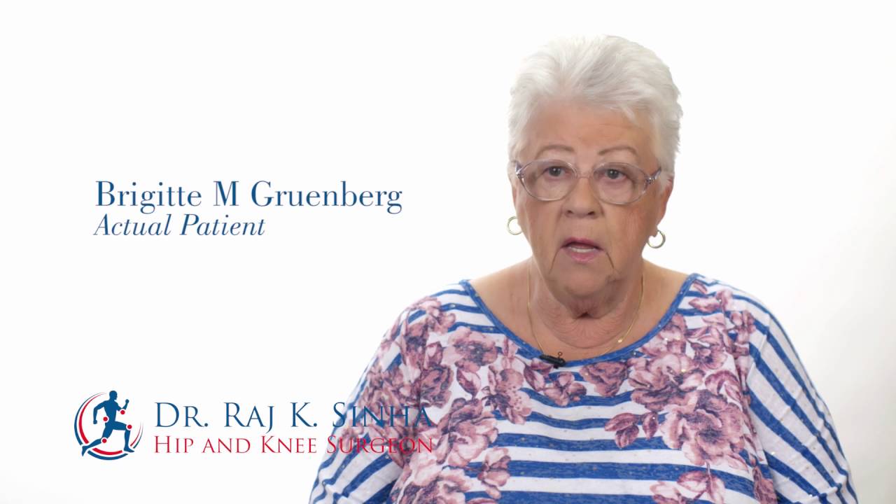 Dr. Raj Sinha - Testimonial - Brigitte M Gruenberg