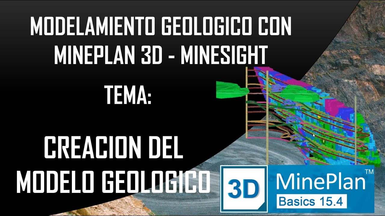 MODELAMIENTO GEOLOGICO CON MINEPLAN 3D: Creacion de modelo geologico parte 03