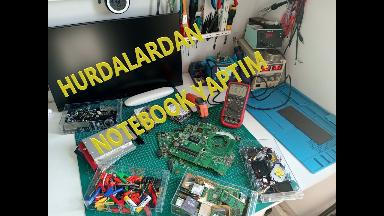 Hurdalardan Notebook Yaptım.