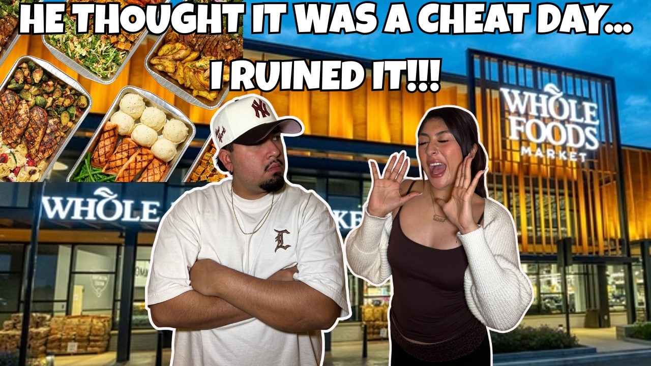 HE THOUGHT IT WAS A CHEAT DAY!!! ***I RUINED IT!!***