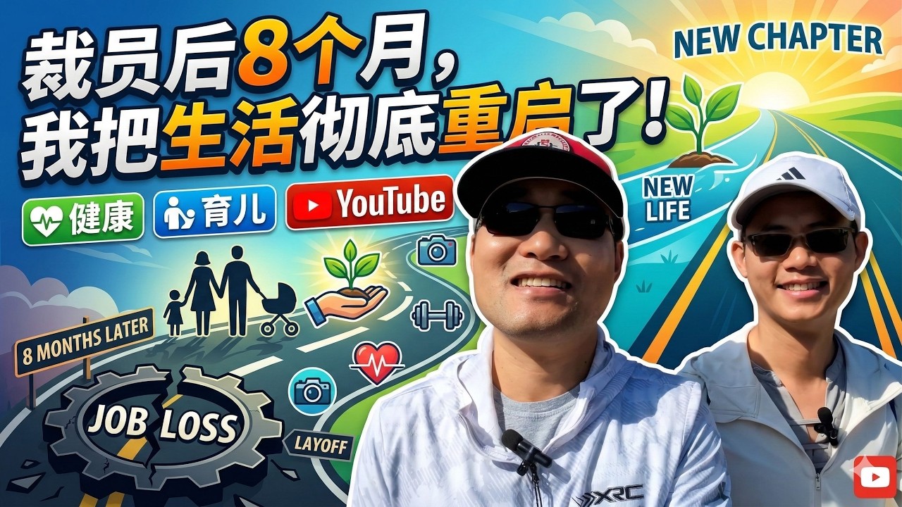 被裁员8个月，我从躺平到重新出发｜两个爸爸的真实心路  @Jinlu Yu 禹金璐