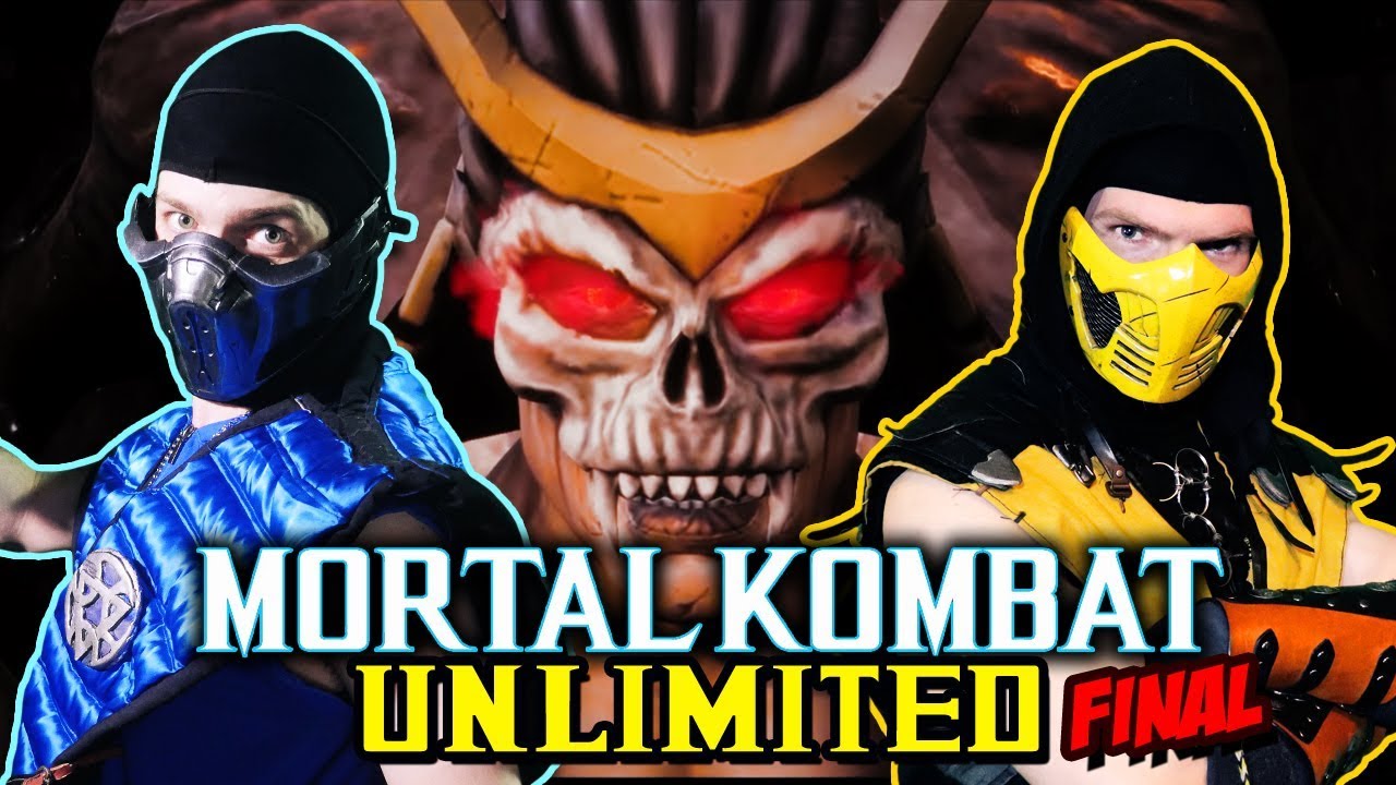 Scorpion and Sub-Zero Finish Mortal Kombat Unlimited! | MKX PARODY!