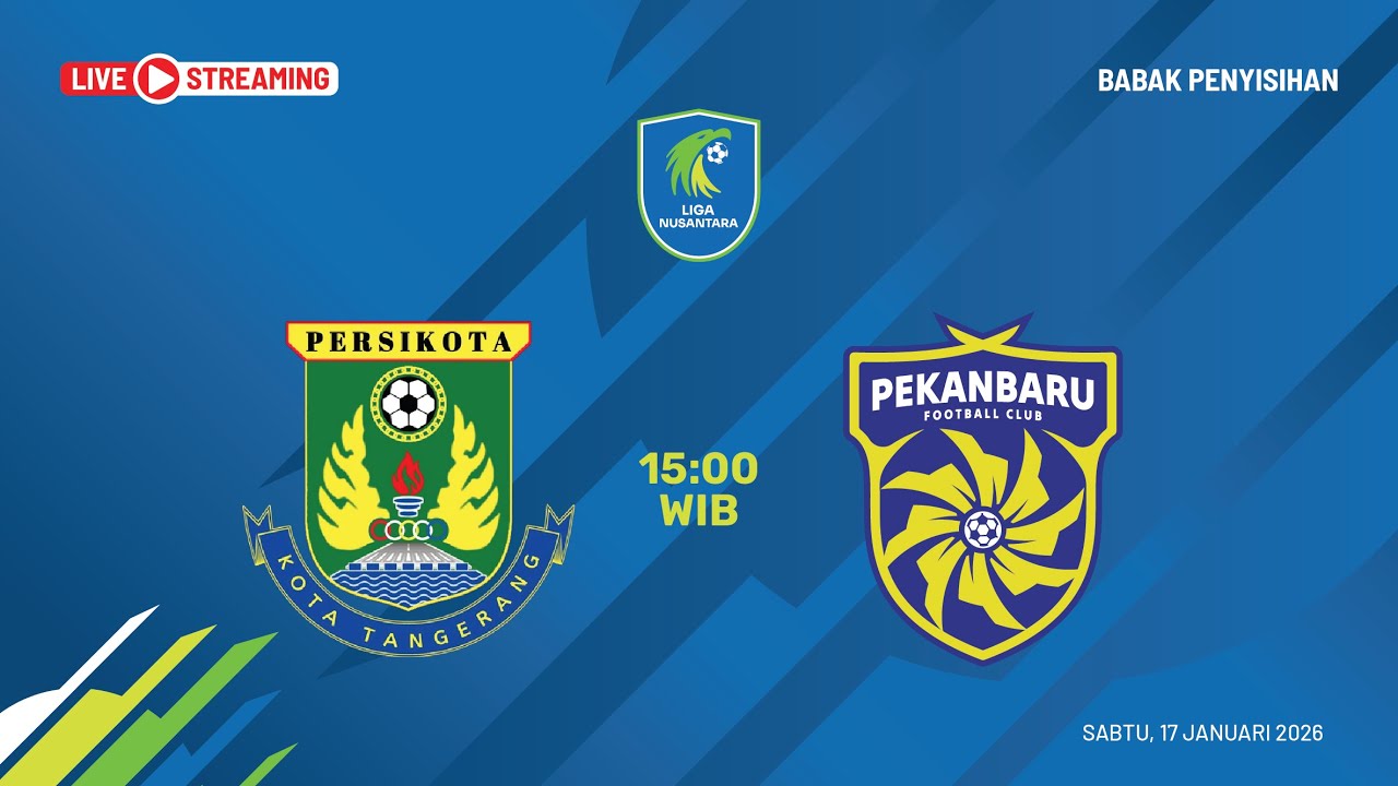 Liga Nusantara | PERSIKOTA Kota Tangerang vs Pekanbaru FC | Grup Stage