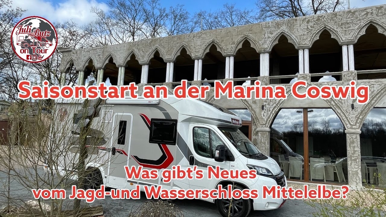 Saisonstart Marina Coswig, Was gibt’s Neues vom Jagd-und Wasserschloss Mittelelbe #camping #elbe