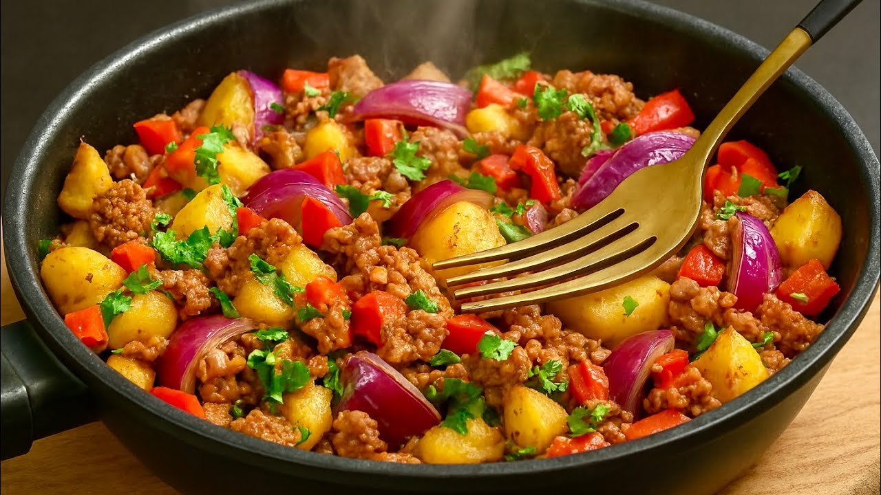 Dieses amerikanische Hackfleischgericht ist ein absoluter Hit! Das einfachste Abendessen überhaupt!