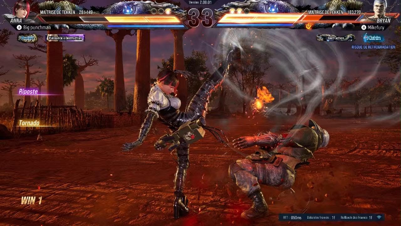 TEKKEN8 - Anna VS Jack & Law
