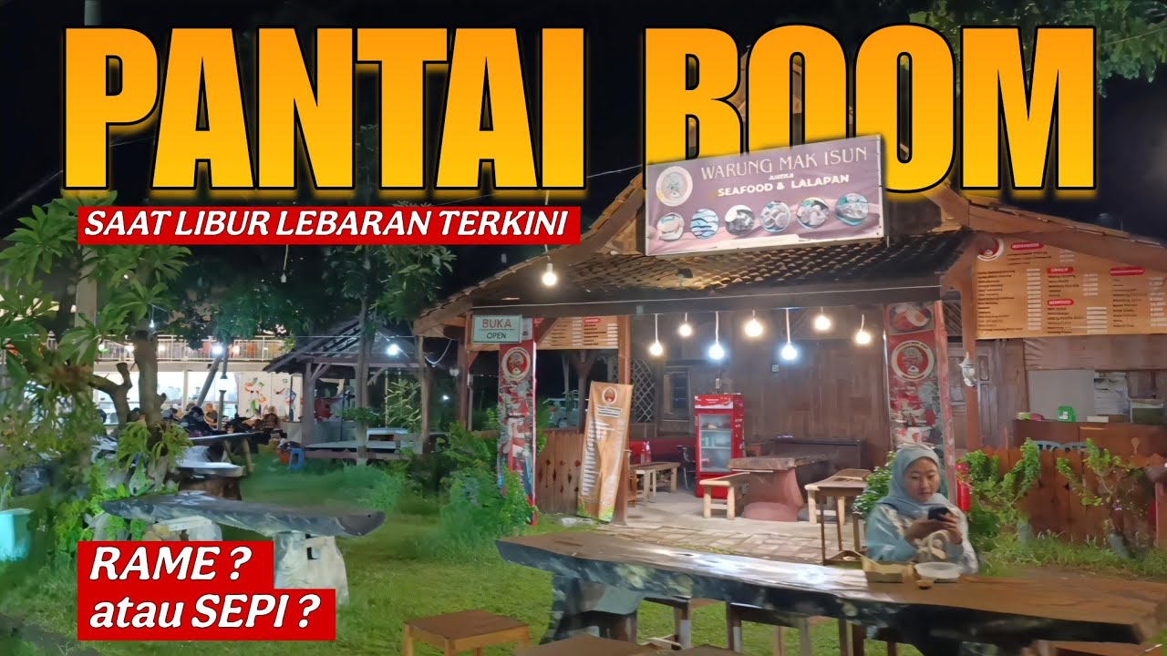 WISATA PANTAI BOOM BANYUWANGI TERKINI 2025