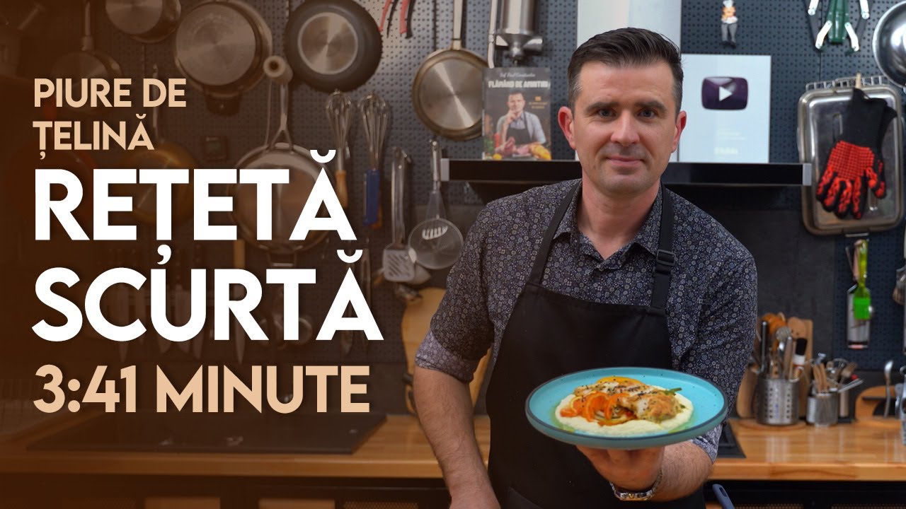 👉 Rețeta Scurtă: Piure de țelină - Șef Paul Constantin