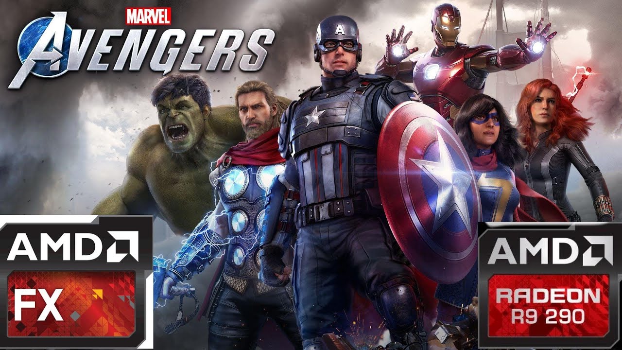 Marvel Avengers - AMD FX 8350 - R9 290 Max Settings @1080p