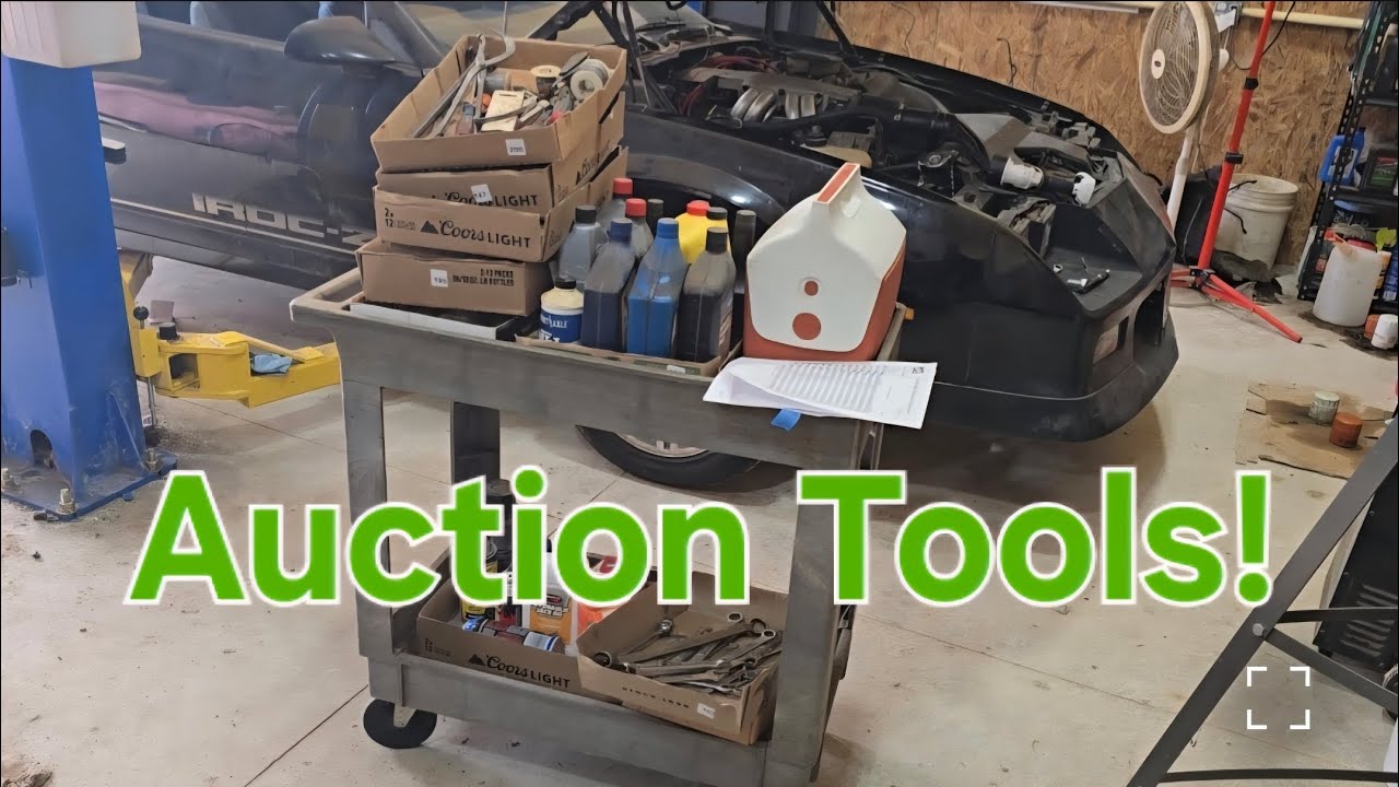 We spent under $100 for 14 lots of tools and shop supplies!