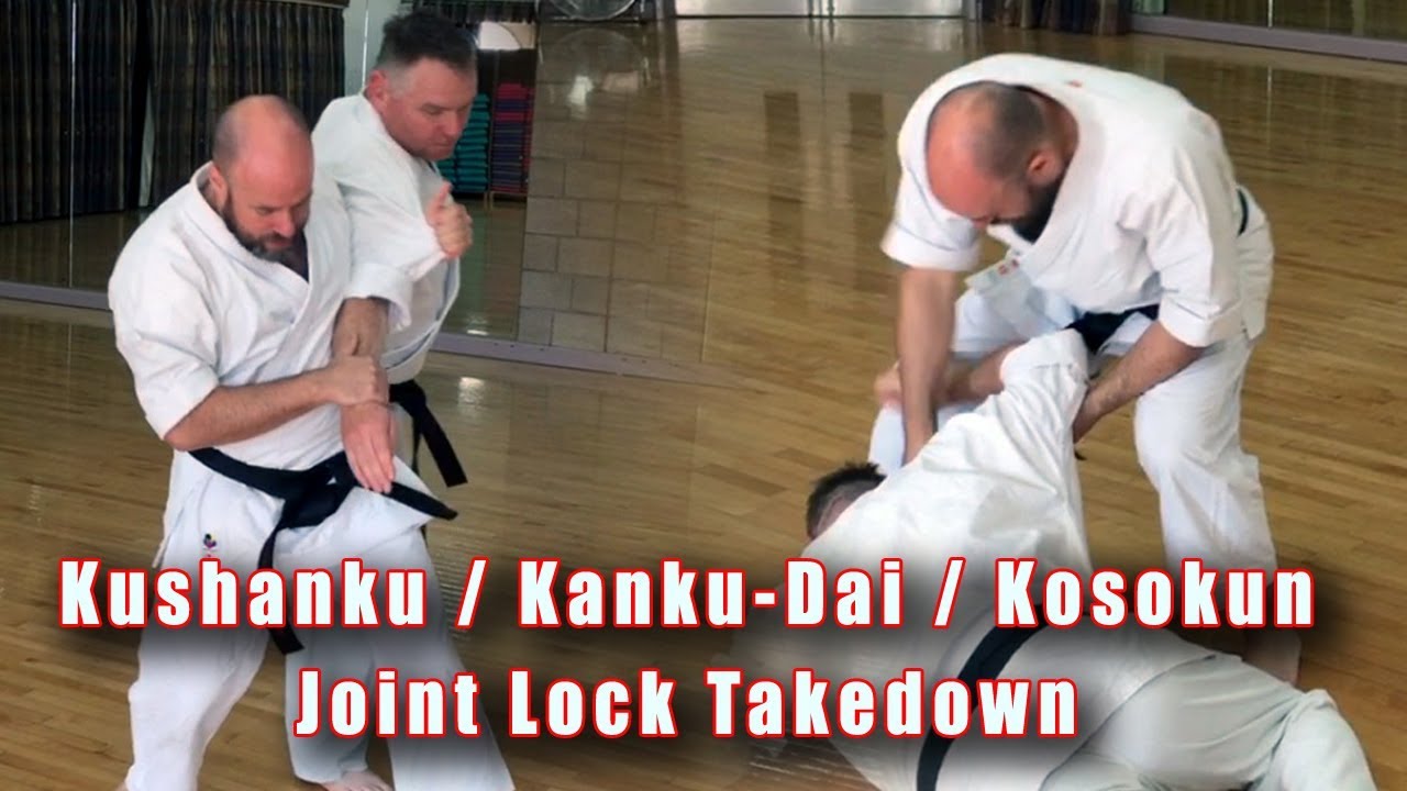 Karate Joint-Lock Takedown: Kushanku / Kanku-Dai / Kosokun Bunkai