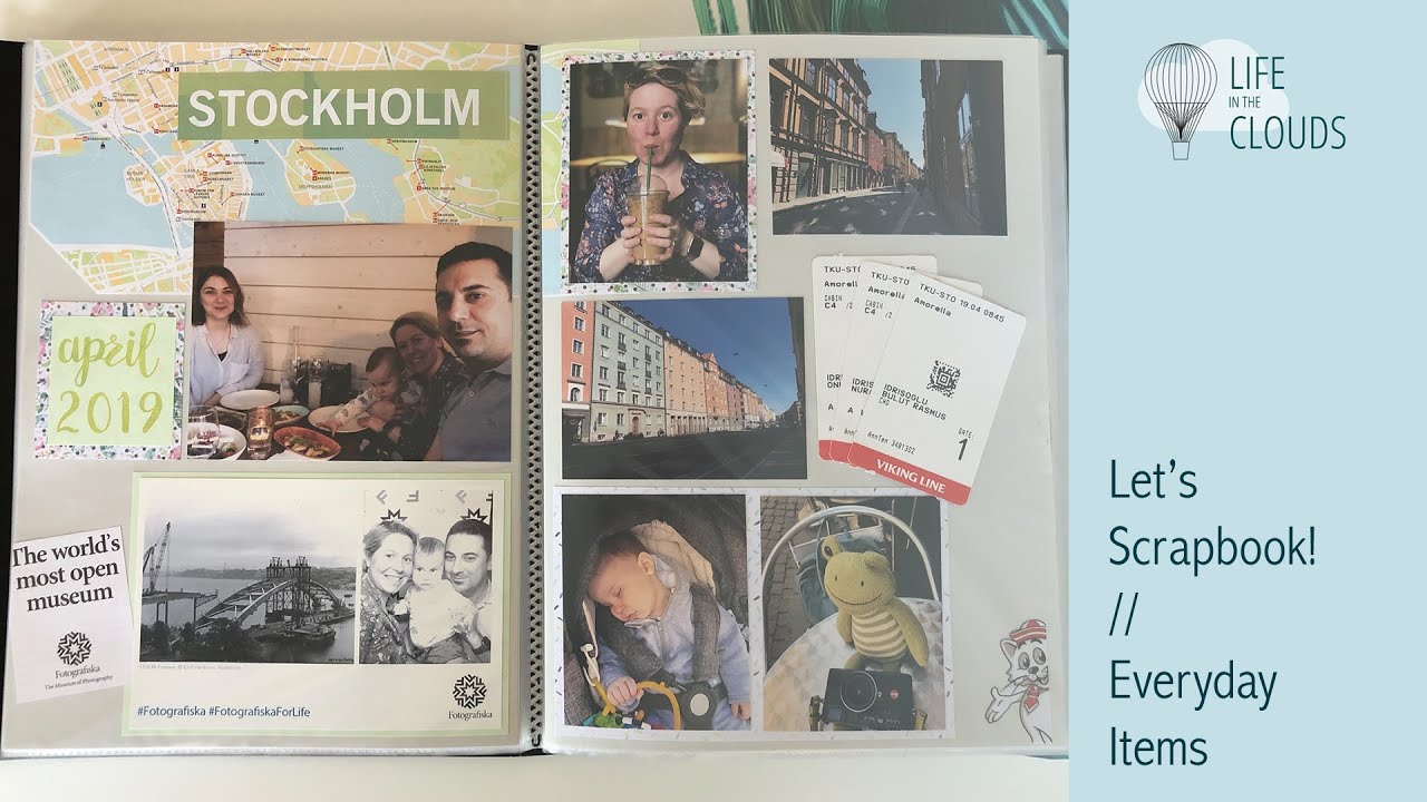 How to Make Scrapbooks, Using Everyday Items?