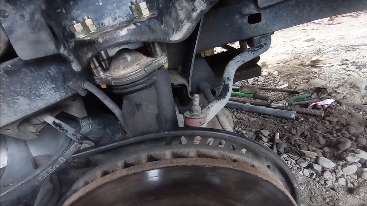 Cara Mengganjal Ball Joint Atas Mobil Kijang Kapsul