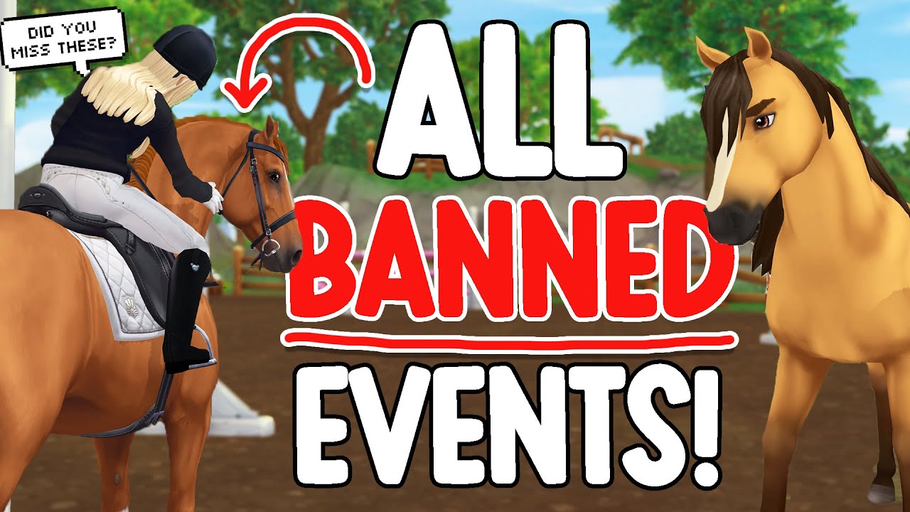 ALL *BANNED* STAR STABLE EVENTS!! 😱