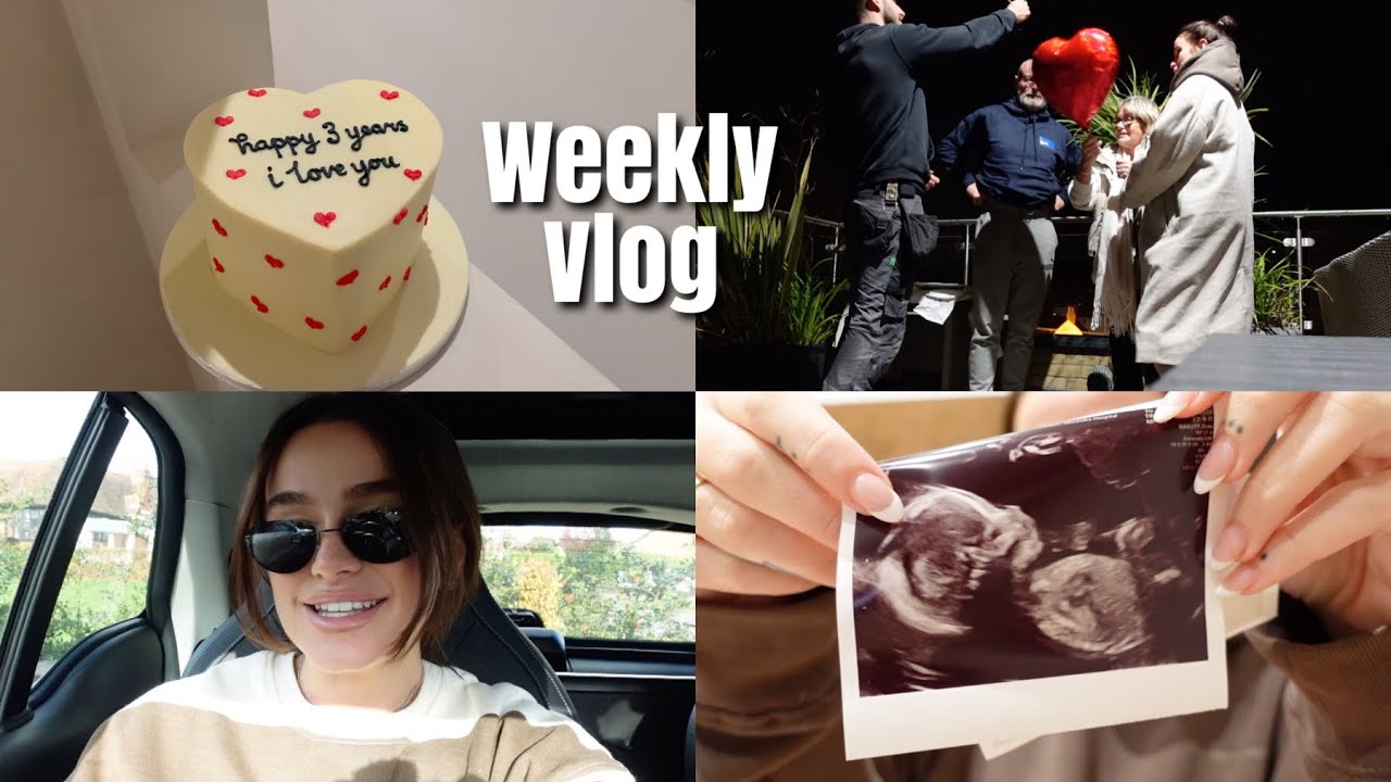 Anniversaries , 20 week scan, an emotional/honest week - Weekly Vlog