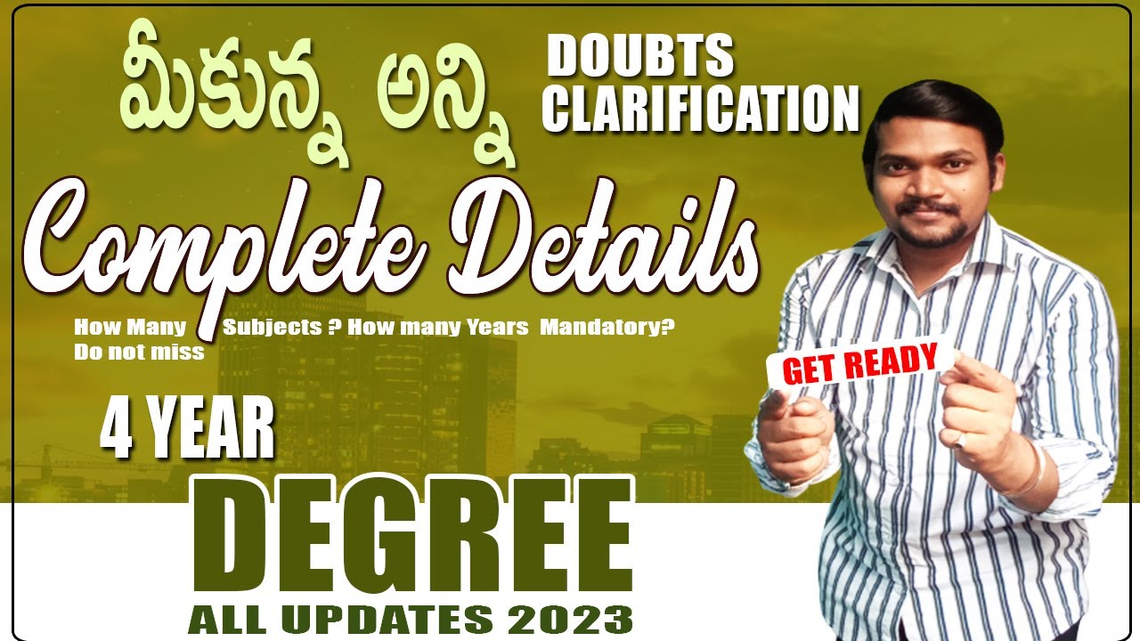 Degree Semesters | 4 Year Degree | Major and Minor Degree | 2023 | New Degree | Complete details