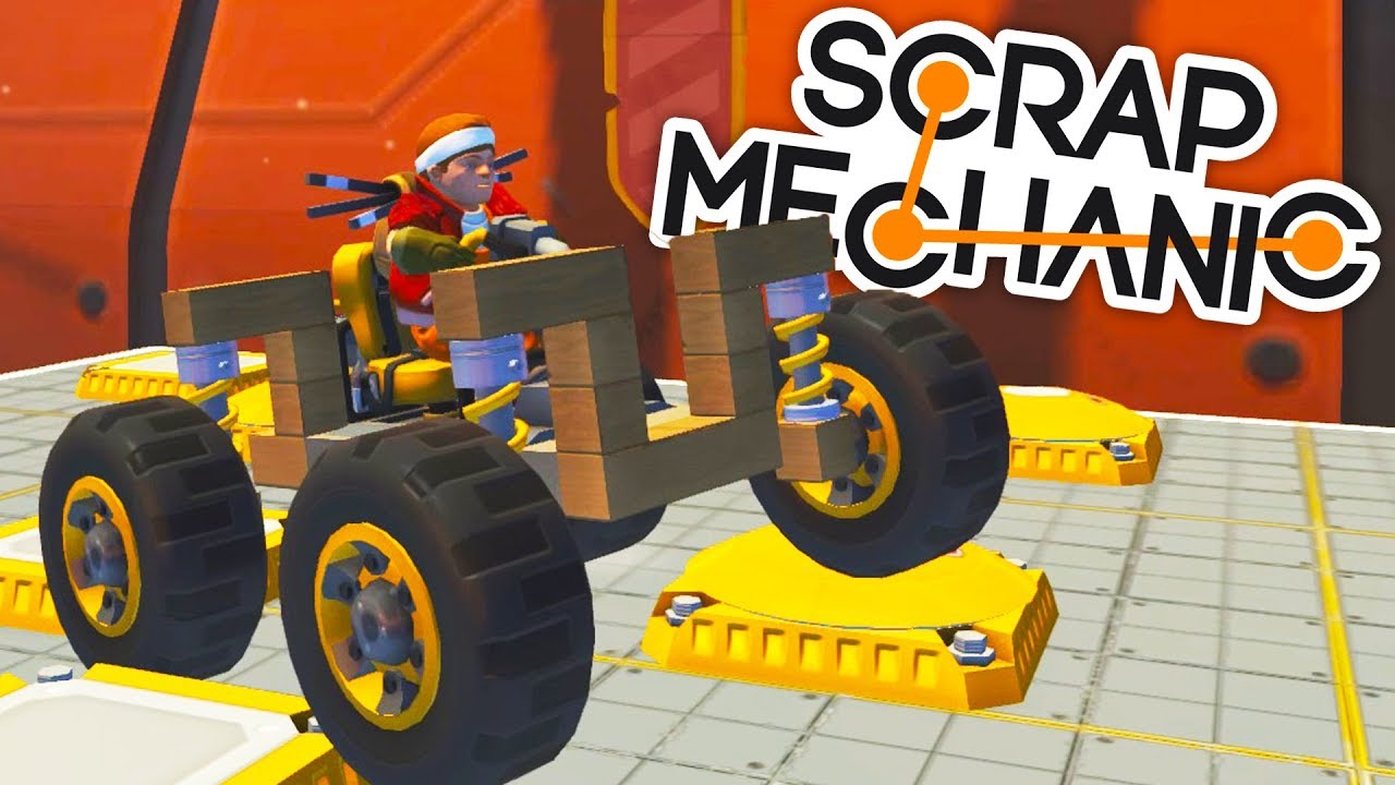 Designing The Ultimate Scrap Vehicles in Scrap Mechanic