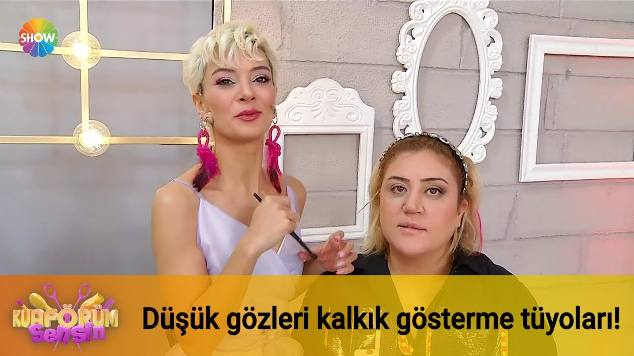 Düşük gözleri kalkık göstermek için tüyolar!