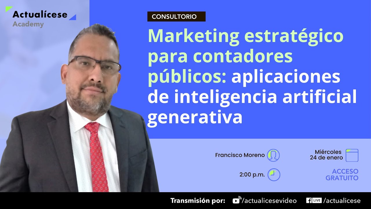 Marketing estratégico para contadores públicos: aplicaciones de inteligencia artificial generativa