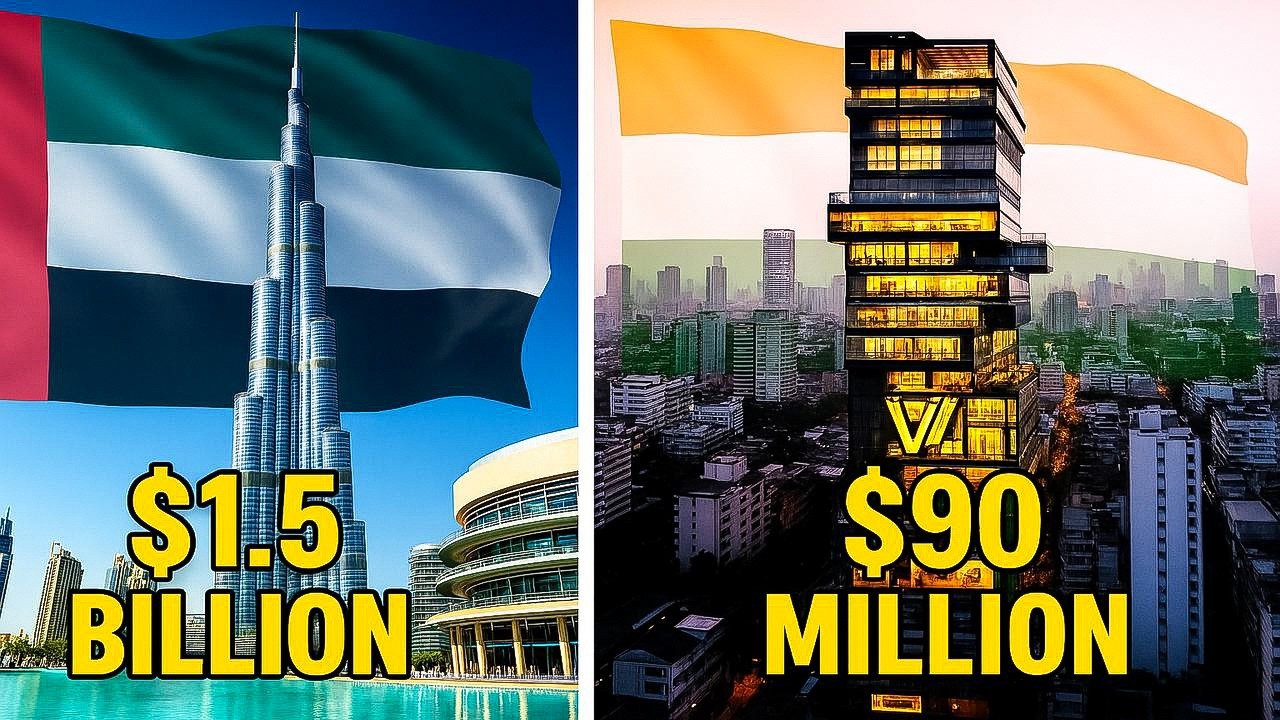 Indian Mansion vs the World’s Tallest Skyscraper | Shocking Facts
