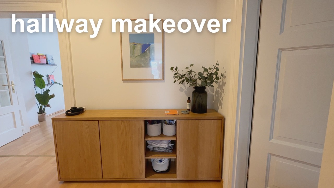 Entryway Makeover Part 1: Let's Transform my Hallway in Munich