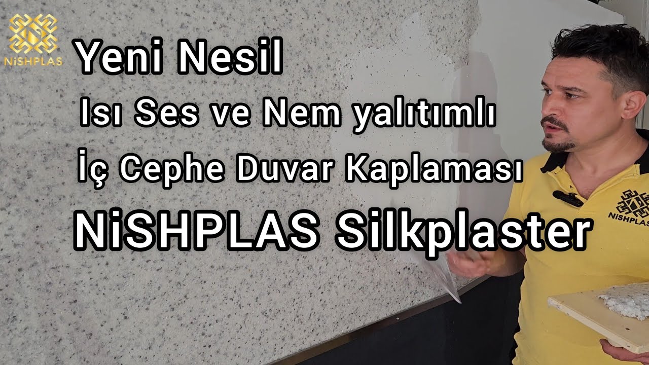 Nishplas Dekorativ Canlı Sıva & İpek Sıva Özellikleri ve Uygulaması.#canlısıva #ipeksıva #nishplas