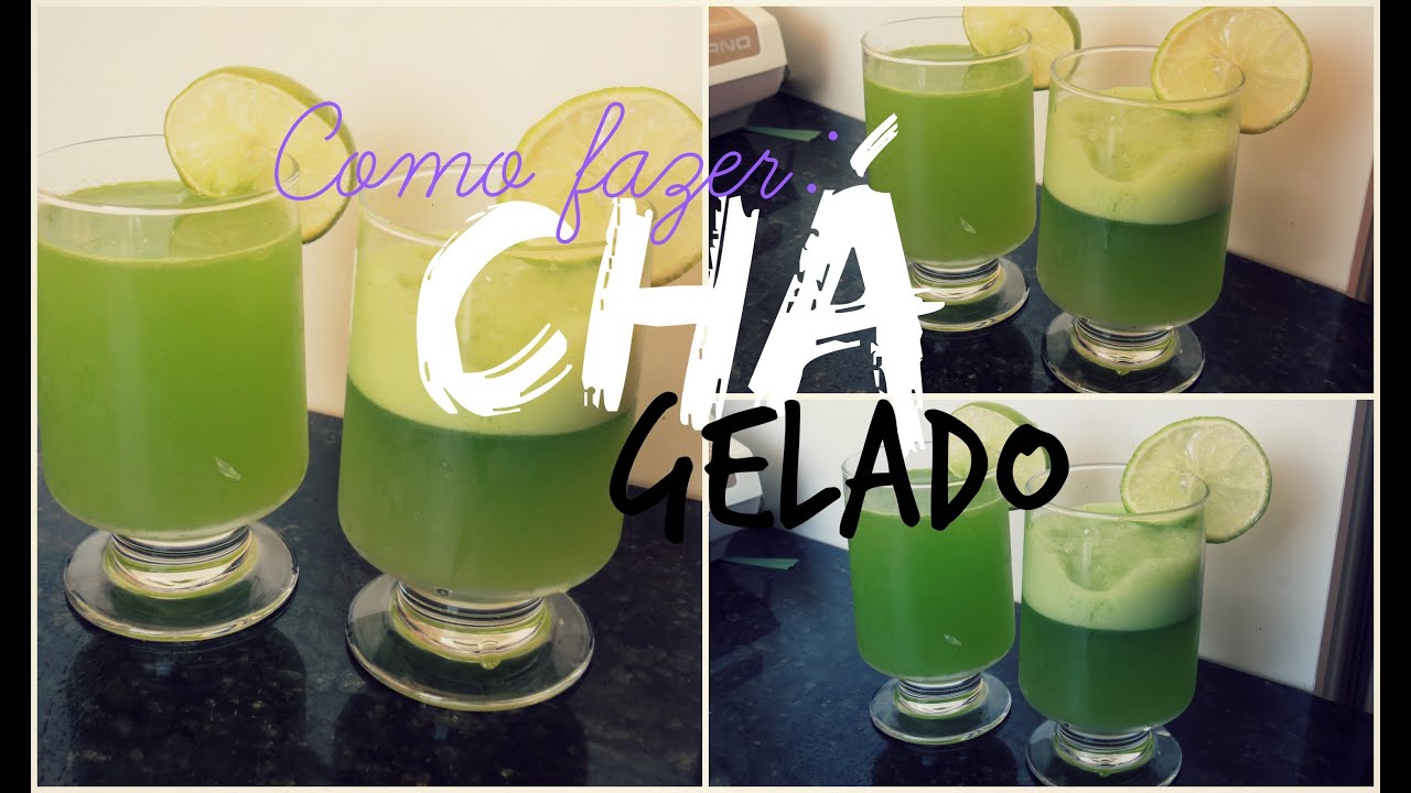 Como fazer: Chá Gelado