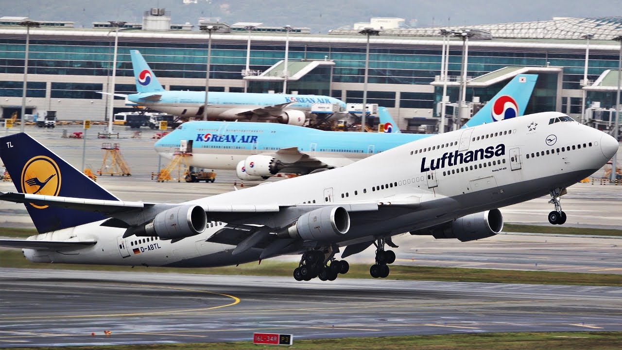 2023 보잉 B747 인천공항 이륙 착륙 | Incheon Airport Plane Spotting [ICN/RKSI]