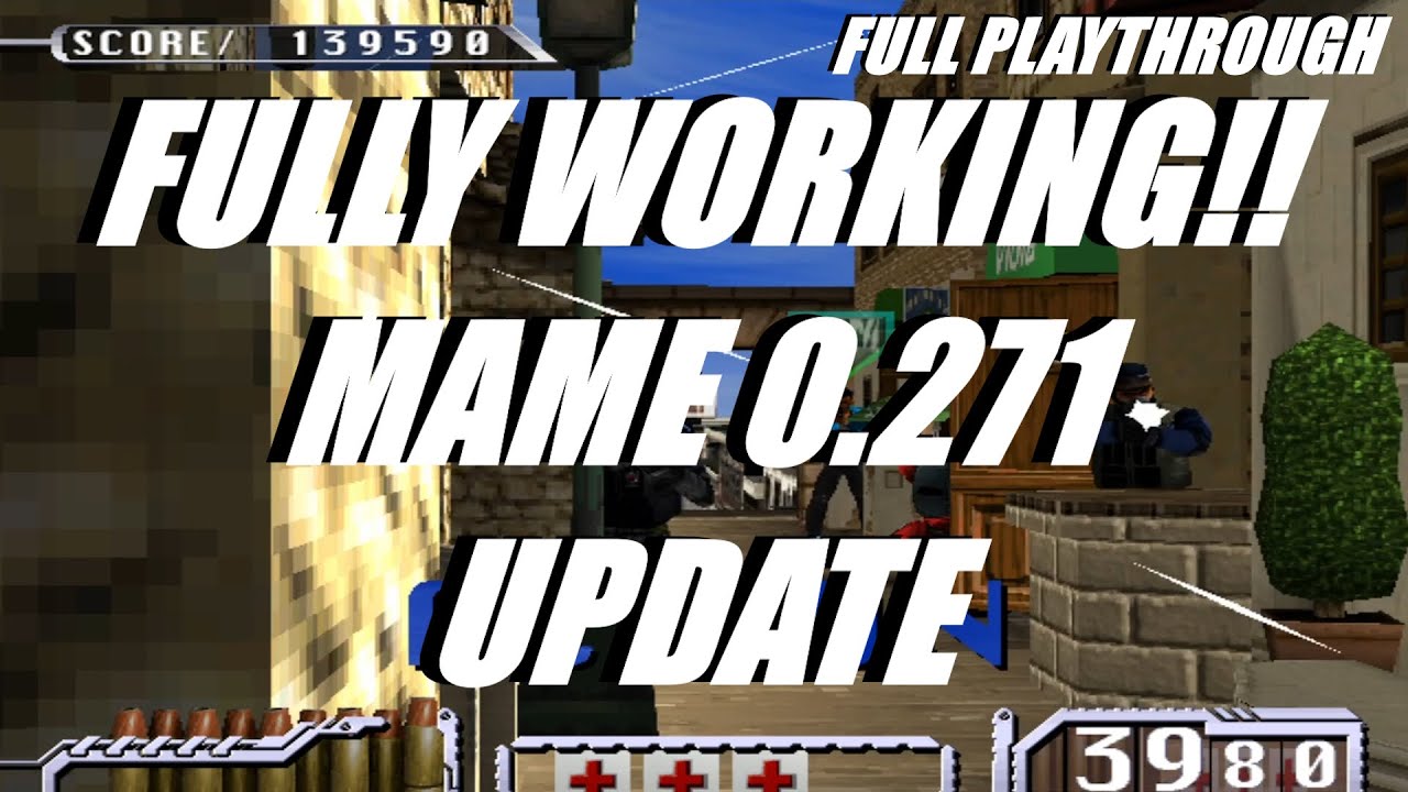 Time Crisis II - MAME 0.271 - MAJOR UPDATE - Full Playthrough