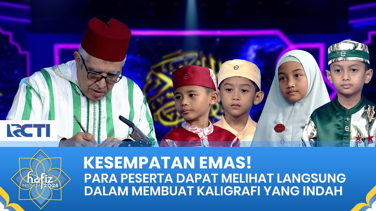 SANGAT ANTUSIAS! Para Peserta Belajar Kaligrafi Bersama Syekh Bilaid Hamidi | HAFIZ INDONESIA 2024