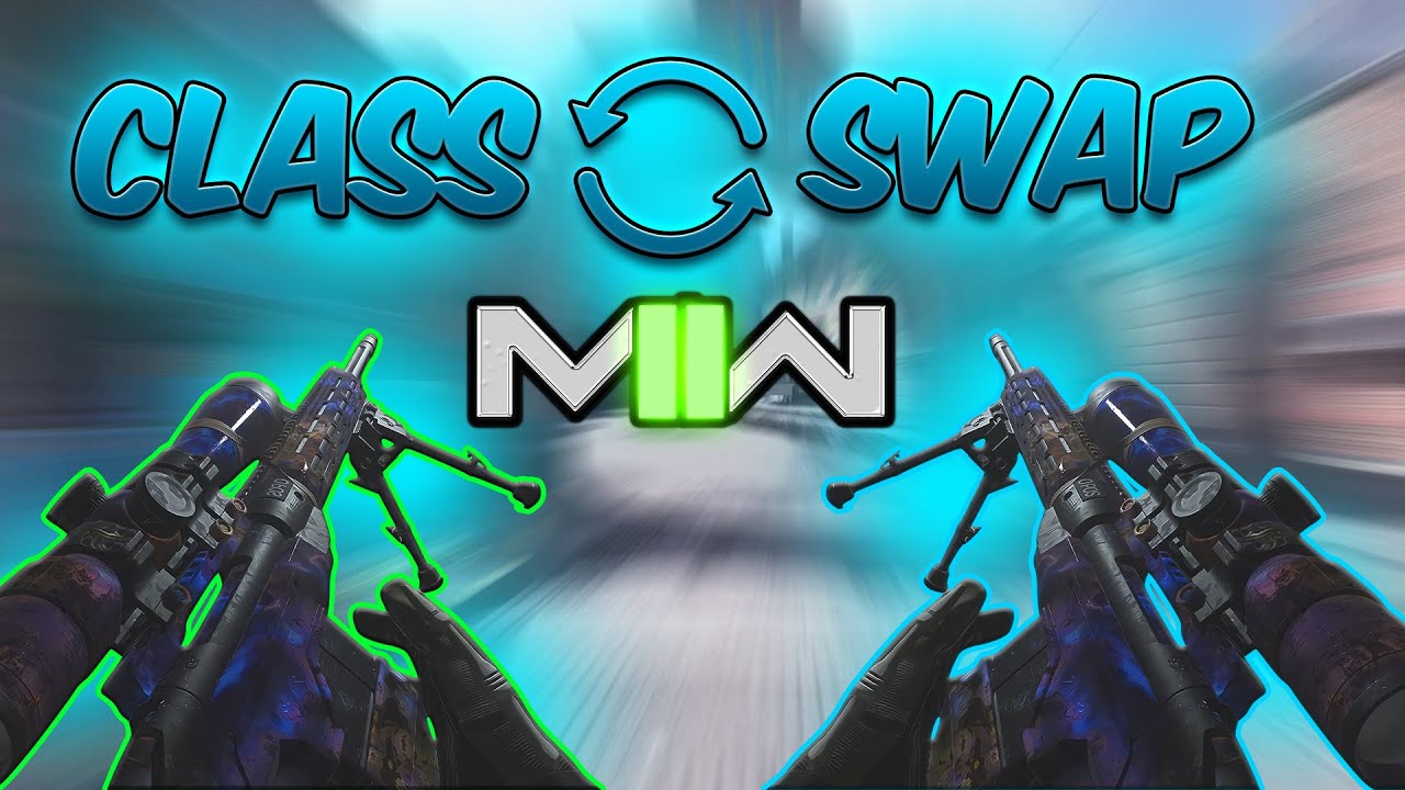 Modern Warfare 2 Sniper Class Swap with 
